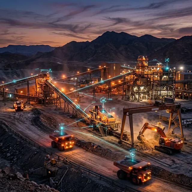 Akıllı Madencilik Operasyonu