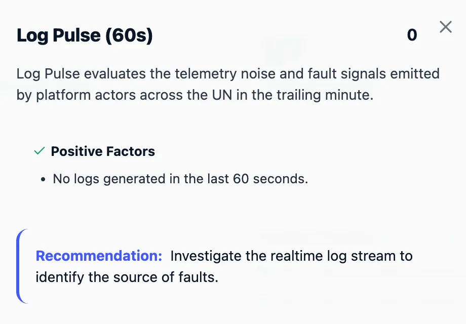 Log Pulse Insight Modal