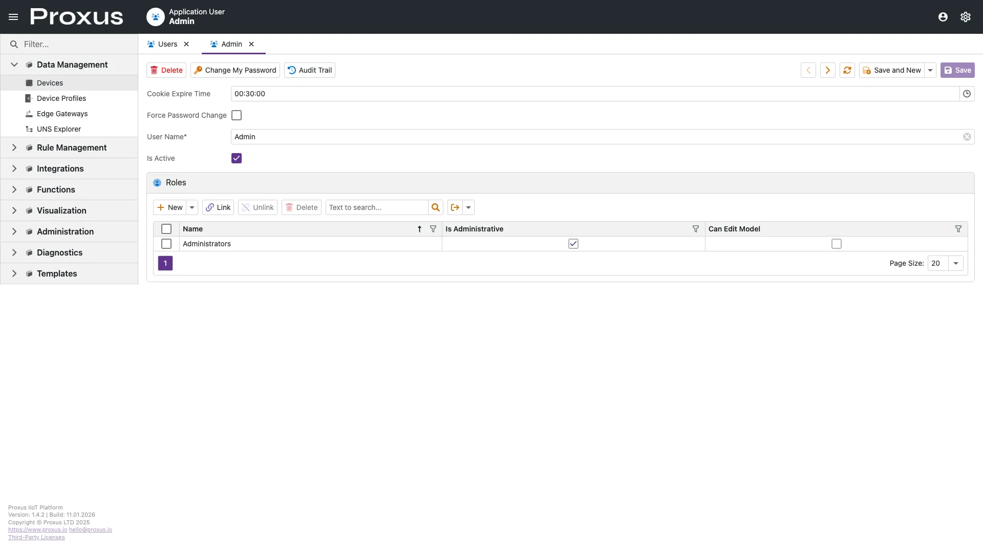 Kullanıcı Detay Görünümü