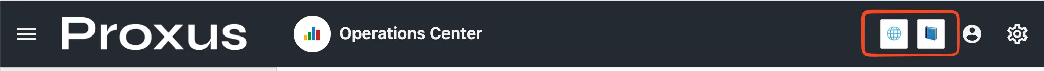 Top-Right Quick Links